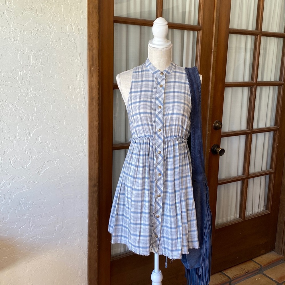 🎉 SOLD‼️‼️URBAN OUTFITTERS PLAID DRESS ‼️ - Picture 1 of 15